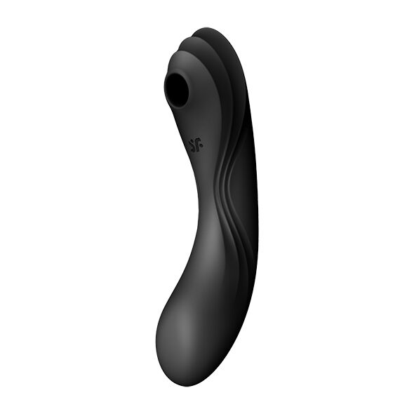 купити Вакуумний стимулятор з вібрацією Satisfyer Curvy Trinity 4 Black