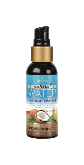 купити Мастило на водній основі Sensuva Natural Water-Based Exotic Coconut (57мл) без гліцерину та парабенів