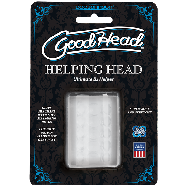 купити Мастурбатор Doc Johnson GoodHead - Helping Head ULTRASKYN, супер помічниця для мінету