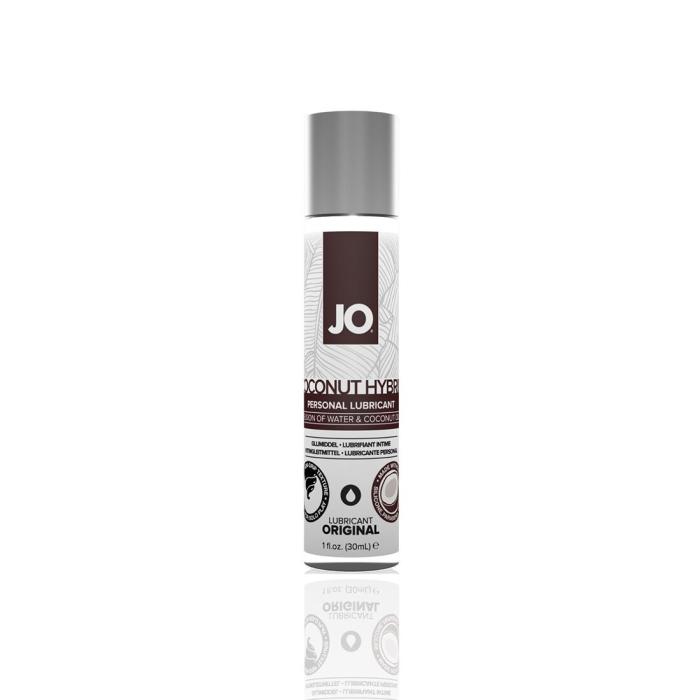 купити Крем-змазка з кокосовою олією System JO Silicone Free Hybrid ORIGINAL (30 мл) біла