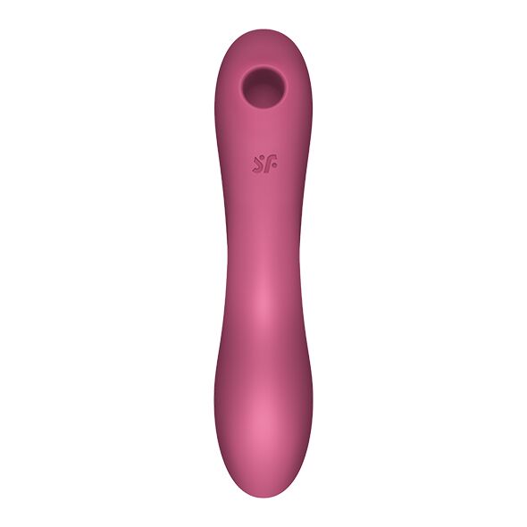 купить Вакуумный стимулятор с вибрацией Satisfyer Curvy Trinity 3 Red