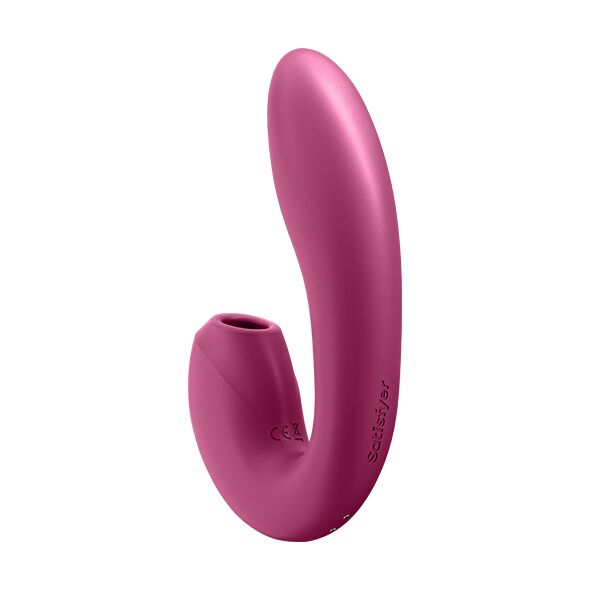 купити Вакуумний смарт-вібратор Satisfyer Sunray Berry, 4 положення стовбура