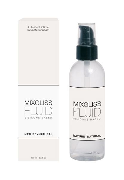 купить Лубрикант на силиконовой основе MixGliss FLUID NATURE (100 мл) без запаха