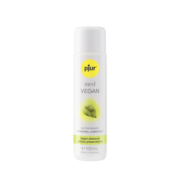Лубрикант на водной основе pjur MED Vegan glide 100 мл - только веганские ингридиенты