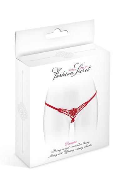 купить Трусики-стринги с доступом Fashion Secret DANUTA Red