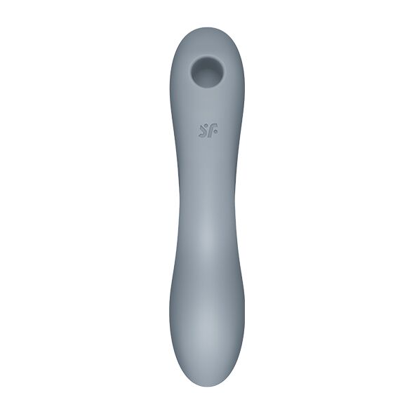 купити Вакуумний стимулятор з вібрацією Satisfyer Curvy Trinity 3 BlueGrey