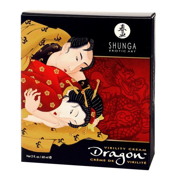 купити Стимулювальний крем для пар Shunga SHUNGA Dragon Cream (60 мл), ефект тепло-холод та поколювання