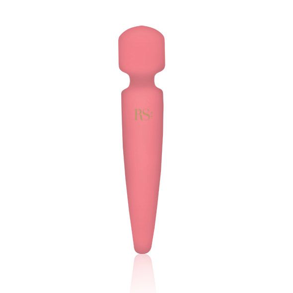 купить Вибромассажер Rianne S: Bella Mini Wand Coral, 10 режимов работы, медицинский силикон