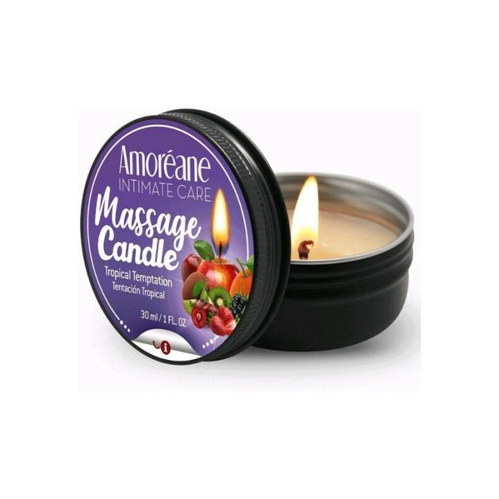 купити Масажна свічка "Тропічна спокуса" Amoreane Tropical Temptation (30 мл)
