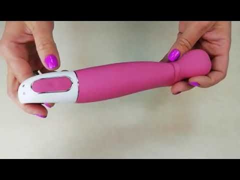 купити Мощный вибратор Satisfyer Vibes Petting Hippo с гибким стволом, литой силикон