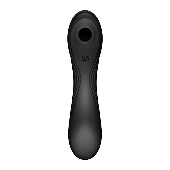 купить Вакуумный стимулятор с вибрацией Satisfyer Curvy Trinity 4 Black