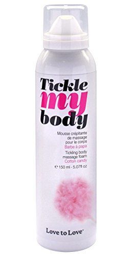 купить Массажная пена Love To Love TICKLE MY BODY Cotton candy (150 мл) увлажняющая