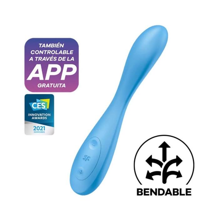 купити Універсальний смарт-вібратор Satisfyer G-Spot Flex 4+, гнучкий стовбур із фіксацією положення