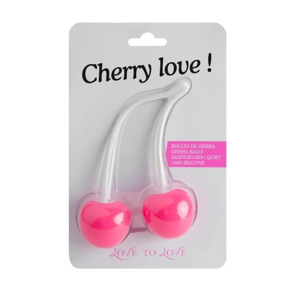 купить Вагинальные шарики Love To Love CHERRY LOVE, диаметр 3,5см, вес 77гр