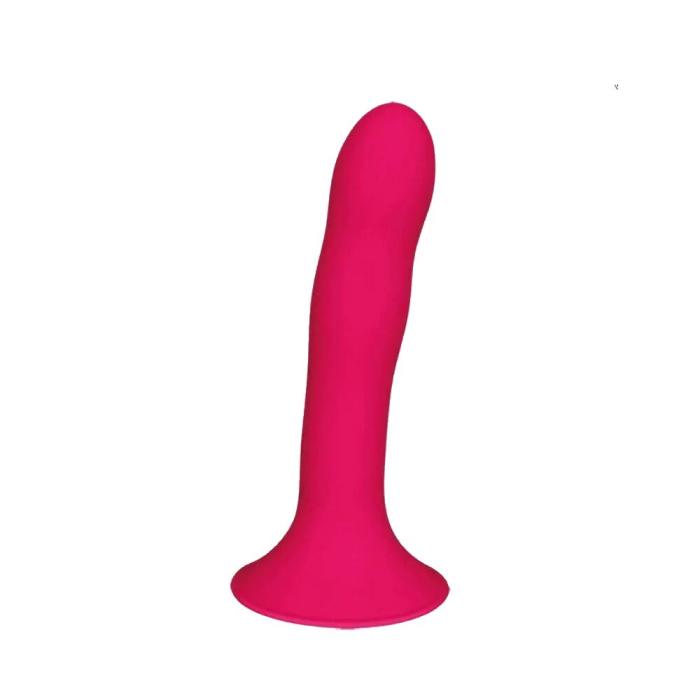 купити Дилдо з присоскою Adrien Lastic Hitsens 4 Pink, відмінно для страпона, діаметр 3,7 см, довжина 17,8