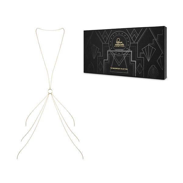 купить Цепочка для тела Bijoux Indiscrets Magnifique 8 Body Chain - Gold, украшение для тела