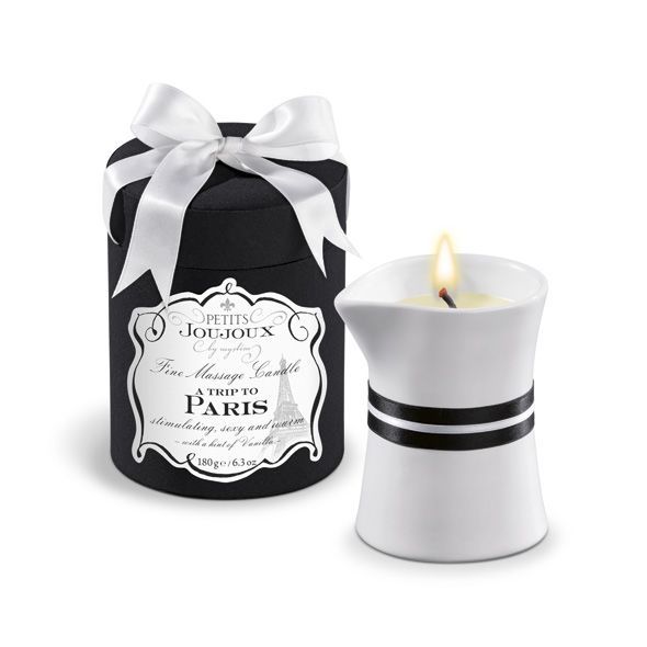купить Массажная свечa Petits Joujoux - Paris - Vanilla and Sandalwood (190 г) роскошная упаковка