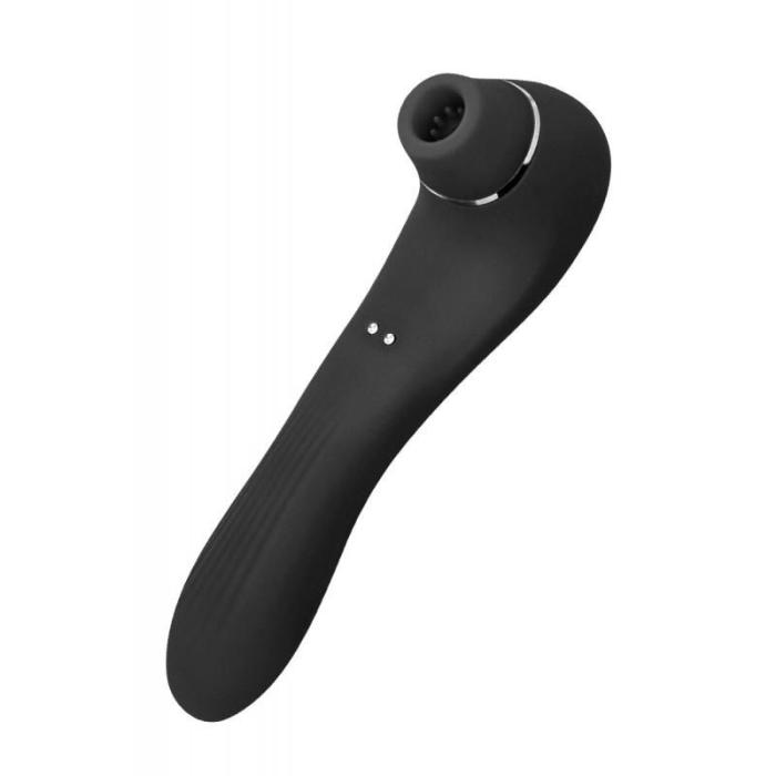 купити Вібратор і вакуумний стимулятор Alive Midnight Quiver Black - іграшка 2 в 1