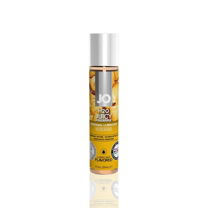 купити Змазка на водній основі System JO H2O — Juicy Pineapple (30 мл) без цукру, рослинний гліцерин