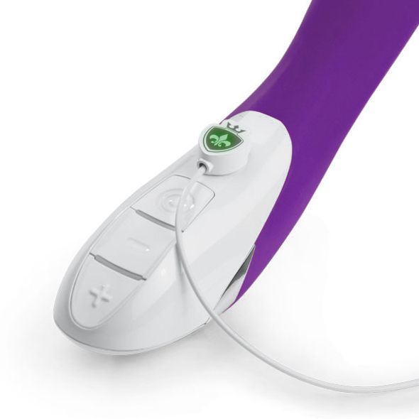 купить Мощный вибратор Mystim Terrific Truman Purple с двумя моторами и выраженной головкой