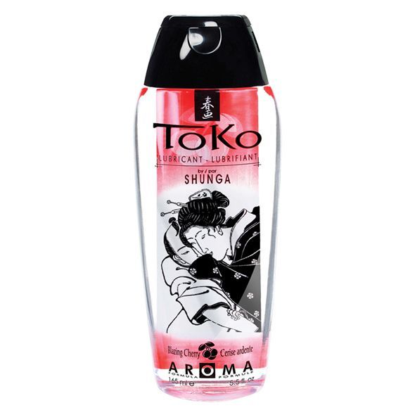купить Лубрикант на водной основе Shunga Toko AROMA – Blazing Сherry (165 мл), не содержит сахара