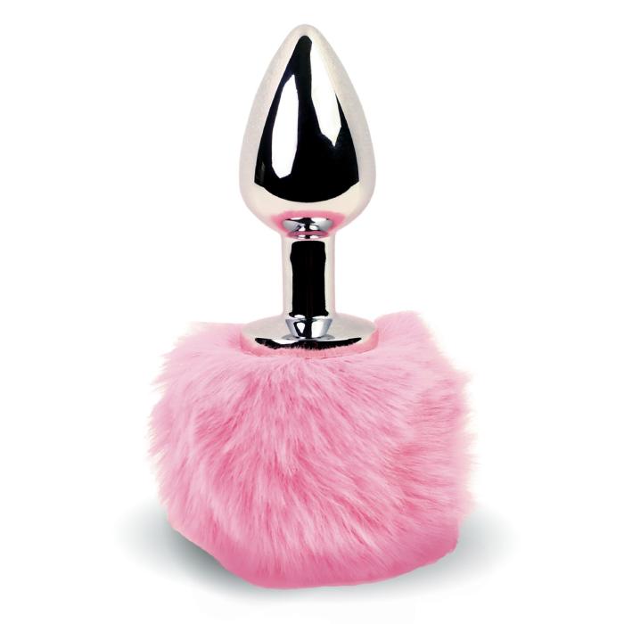 купити Анальна пробка FeelzToys - Bunny Tails Butt Plug Pink