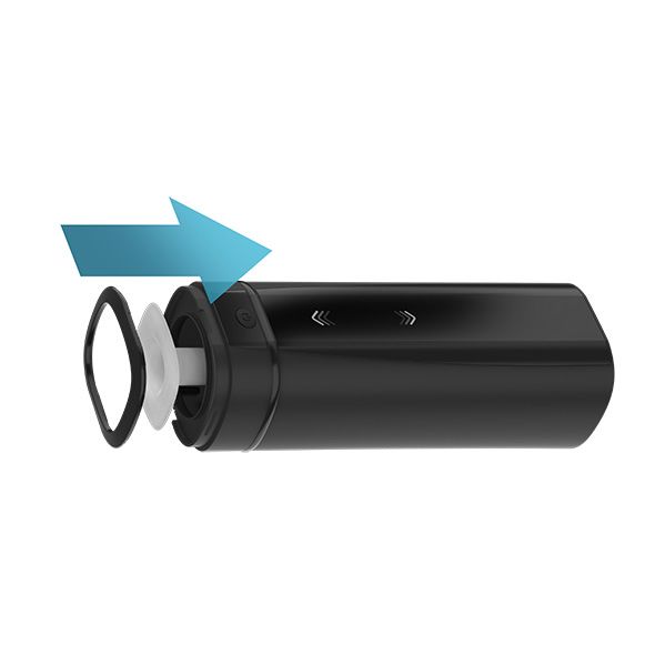 купить Мастурбатор Kiiroo Onyx+, 10 сжимающихся колец, не надо двигать, теледильдоника