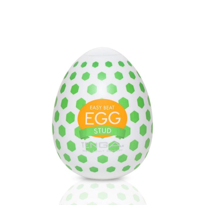 купити Мастурбатор-яйце Tenga Egg Stud із шестикутними виступами