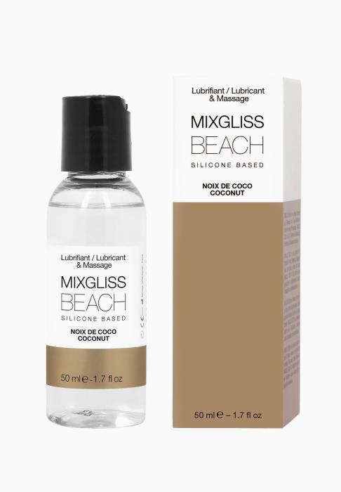 купити Лубрикант на силіконовій основі MixGliss BEACH - NOIX DE COCO (50 мл) з ароматом кокоса