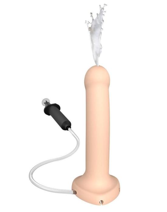 купить Кончающий фаллоимитатор Strap-On-Me Dildo Cum Flesh, диаметр 3,6см, силикон, насадка для страпона