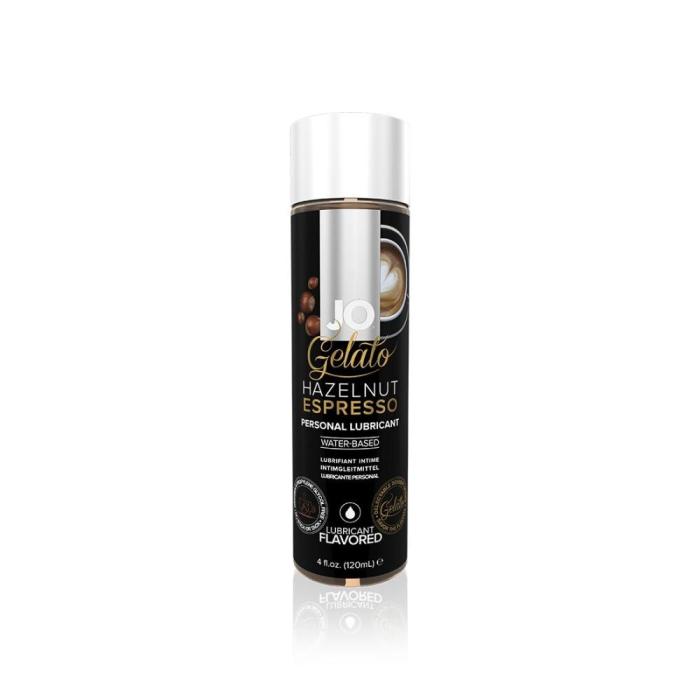 купить Смазка на водной основе System JO GELATO Hazelnut Espresso (120мл) без сахара, парабенов и гликоля