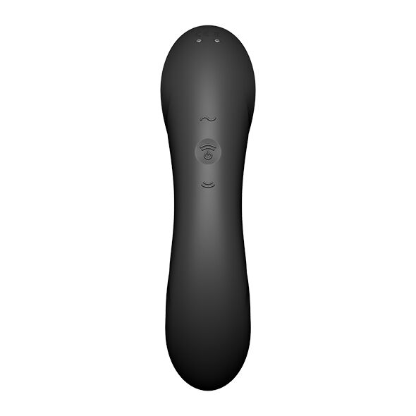 купить Вакуумный стимулятор с вибрацией Satisfyer Curvy Trinity 4 Black