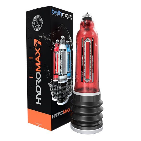 купити Гідропомпа Bathmate Hydromax 7 Red (X30), для члена довжиною від 12,5 до 18 см, діаметр до 5 см