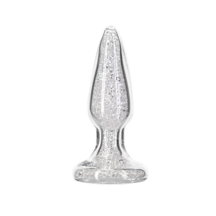 купити Скляна анальна пробка Pillow Talk – Fancy - Luxurious Glass Anal Plug