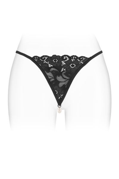 купить Трусики-стринги с жемчужной ниткой Fashion Secret VENUSINA Black