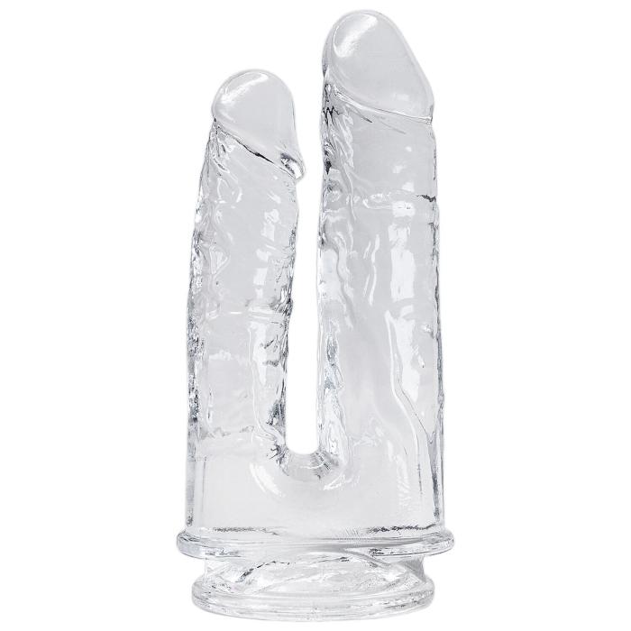 купити Прозорий фалоімітатор Alive Imperium Jelly Dildo для подвійного проникнення