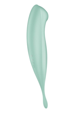 фото Смарт-вибратор для клитора с вакуумной стимуляцией Satisfyer Twirling Pro+ Mint  || фото Смарт-вібратор для клітора з вакуумною стимуляцією Satisfyer Twirling Pro+ Mint 