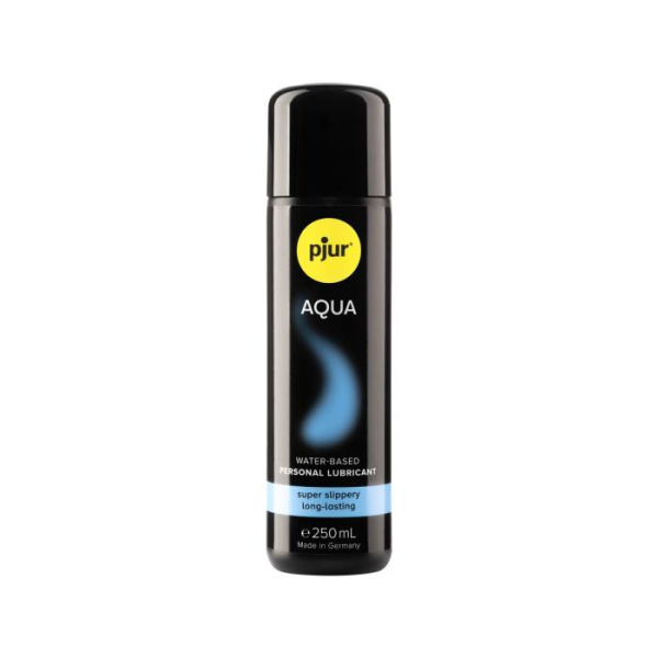 Лубрикант на водной основе pjur Aqua 250 мл, эффект бархатистой кожи без прилипания