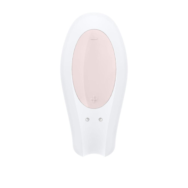 купити Смартвібратор для пар Satisfyer Double Joy White із широким кліторальним стимулятором