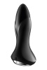 фото Анальная смарт вибропробка с жемчужным массажем Satisfyer Rotator Plug 1+ Black  || фото Анальна смарт вібропробка із перлинним масажем Satisfyer Rotator Plug 1+ Black 