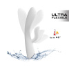 фото Вибратор-кролик с подогревом Dorcel FLEXI RABBIT WHITE, гибкий ствол