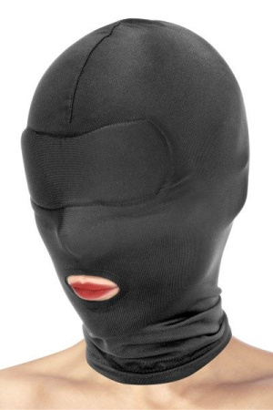 фото Капюшон для БДСМ с открытым ртом Fetish Tentation Open Mouth Hood  || фото Капюшон для БДСМ з відкритим ротом Fetish Tentation Open Mouth Hood 
