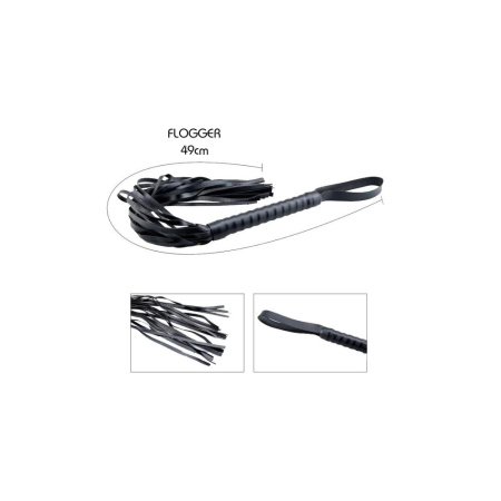 фото Набор БДСМ аксессуаров Alive Secret Desires Black BDSM Kit (8 pcs)  || фото Набір аксесуарів БДСМ Alive Secret Desires Black Kit (8 pcs) 