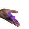 фото Эрекционное виброкольцо Adrien Lastic Lingus MAX Violet с язычком для стимуляции клитора  || фото Ерекційне віброкільце Adrien Lastic Lingus MAX Violet з язичком для стимуляції клітора 