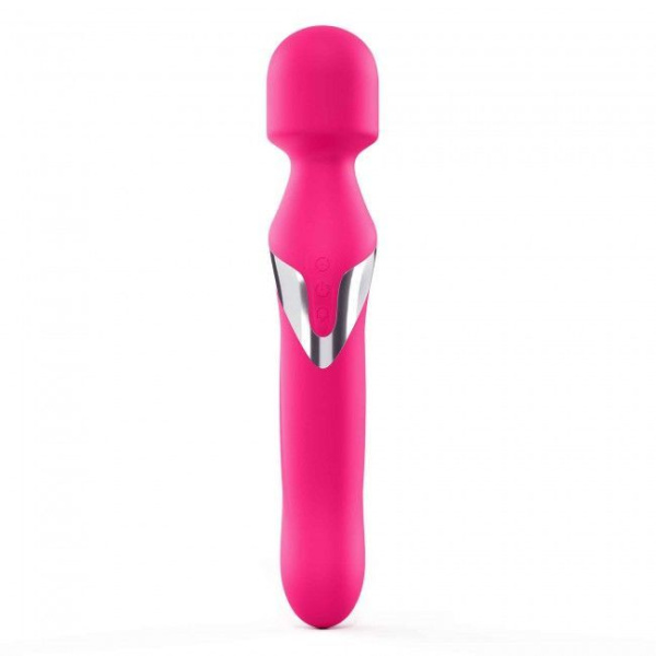 купить Вибромассажер 2-в-1 Dorcel Dual Orgasms Magent классический массажер и вибратор с жемчужным массажем