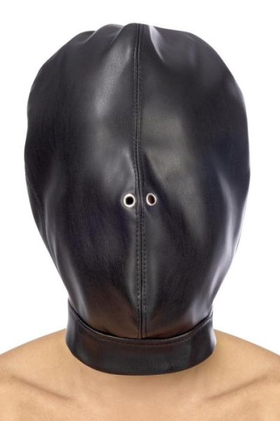 купить Капюшон для БДСМ Fetish Tentation Closed BDSM hood in leatherette