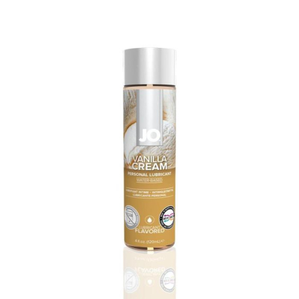 купить Смазка на водной основе System JO H2O — Vanilla Cream (120 мл) без сахара, растительный глицерин