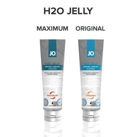 фото Густой лубрикант на водной основе System JO H2O JELLY - MAXIMUM (120 мл)  || фото Густий лубрикант на водній основі System JO H2O JELLY — MAXIMUM (120 мл) 