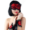 фото Кружевная маска на глаза с наручниками Mask and Handcuffs