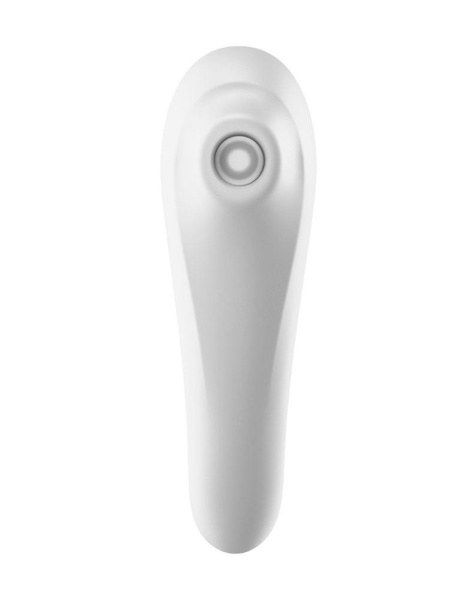 купити Смарт-вібратор та вакуумний стимулятор 2в1 Satisfyer Dual Pleasure White